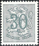 Belgium 1957-1960 Definitives - Digit on Heraldic Lion-Stamps-Belgium-StampPhenom