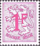 Belgium 1957-1960 Definitives - Digit on Heraldic Lion-Stamps-Belgium-StampPhenom