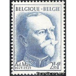 Belgium 1957 Adolphe Max Death Anniversary-Stamps-Belgium-StampPhenom