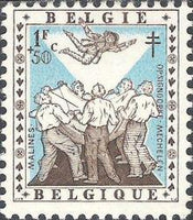 Belgium 1957 Anti Tuberculosis - Provincial Legends-Stamps-Belgium-StampPhenom