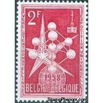 Belgium 1957 Brussels Exhibition-Stamps-Belgium-StampPhenom