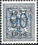 Belgium 1957 Definitives - Digit on Heraldic Lion - Precancellations-Stamps-Belgium-StampPhenom