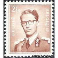 Belgium 1957 Definitives - King Baudouin Type "Marchand"-Stamps-Belgium-StampPhenom