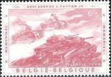 Belgium 1957 General Patton Memorial-Stamps-Belgium-StampPhenom