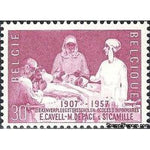 Belgium 1957 Nursing School-Stamps-Belgium-StampPhenom