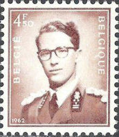 Belgium 1958-1962 Definitives - King Baudouin Type "Marchand"-Stamps-Belgium-StampPhenom