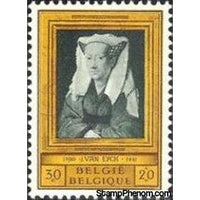 Belgium 1958 Cultural - Paintings in Belgian Museums-Stamps-Belgium-StampPhenom