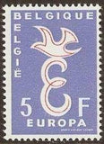 Belgium 1958 Europa-Stamps-Belgium-StampPhenom