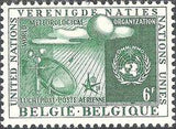 Belgium 1958 United Nation at Expo 58, Brussels and Airmail-Stamps-Belgium-StampPhenom