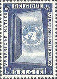 Belgium 1958 United Nation at Expo 58, Brussels and Airmail-Stamps-Belgium-StampPhenom