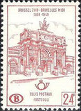 Belgium 1959 - 1963 Railway Stations - Railway Parcel Stamps-Stamps-Belgium-StampPhenom