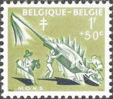 Belgium 1959 Anti Tuberculosis - Provincial Legends III-Stamps-Belgium-StampPhenom