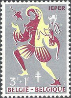 Belgium 1959 Anti Tuberculosis - Provincial Legends III-Stamps-Belgium-StampPhenom