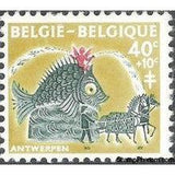 Belgium 1959 Anti Tuberculosis - Provincial Legends III-Stamps-Belgium-StampPhenom