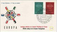 Belgium 1959 Europa-Stamps-Belgium-StampPhenom