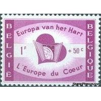 Belgium 1959 Fund for Displaced People-Stamps-Belgium-StampPhenom