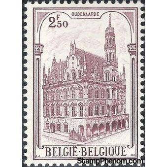 Belgium 1959 Oudenarde Town Hall-Stamps-Belgium-StampPhenom