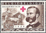 Belgium 1959 Red Cross - Solferino Battle-Stamps-Belgium-StampPhenom