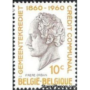 Belgium 1960 Co-operative Saving Bank Centenary-Stamps-Belgium-StampPhenom