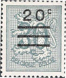 Belgium 1960 Definitives - Surcharged and Precancellation-Stamps-Belgium-StampPhenom