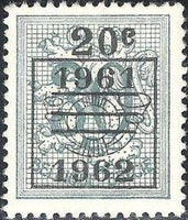 Belgium 1960 Definitives - Surcharged and Precancellation-Stamps-Belgium-StampPhenom