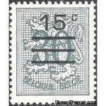 Belgium 1960 Definitives - Surcharged and Precancellation-Stamps-Belgium-StampPhenom