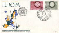 Belgium 1960 Europa-Stamps-Belgium-StampPhenom