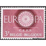 Belgium 1960 Europa-Stamps-Belgium-StampPhenom