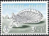 Belgium 1960 Parachuting-Stamps-Belgium-StampPhenom