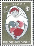 Belgium 1960 UNICEF-Stamps-Belgium-StampPhenom