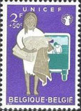 Belgium 1960 UNICEF-Stamps-Belgium-StampPhenom