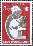 Belgium 1960 UNICEF-Stamps-Belgium-StampPhenom