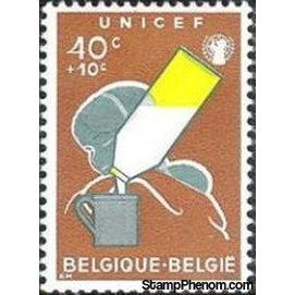 Belgium 1960 UNICEF-Stamps-Belgium-StampPhenom