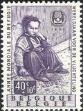 Belgium 1960 World Refugee Year-Stamps-Belgium-StampPhenom