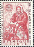 Belgium 1960 World Refugee Year-Stamps-Belgium-StampPhenom