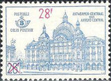 Belgium 1961-1965 Railway Stations and Surcharged - Railway Parcel Stamps-Stamps-Belgium-StampPhenom