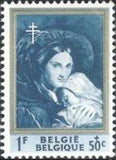 Belgium 1961 Anti Tuberculosis - Belgian Paintings-Stamps-Belgium-StampPhenom