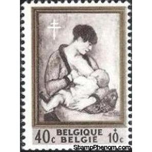 Belgium 1961 Anti Tuberculosis - Belgian Paintings-Stamps-Belgium-StampPhenom