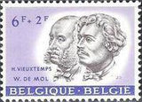 Belgium 1961 Cultural - Belgian Personalities-Stamps-Belgium-StampPhenom