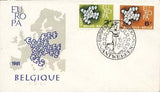 Belgium 1961 Europa-Stamps-Belgium-StampPhenom