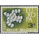 Belgium 1961 Europa-Stamps-Belgium-StampPhenom