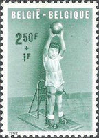 Belgium 1962 The Handicaped Child-Stamps-Belgium-StampPhenom