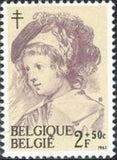 Belgium 1963 Anti Tuberculosis - Rubens' Drawings-Stamps-Belgium-StampPhenom