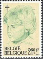 Belgium 1963 Anti Tuberculosis - Rubens' Drawings-Stamps-Belgium-StampPhenom