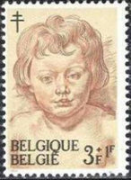 Belgium 1963 Anti Tuberculosis - Rubens' Drawings-Stamps-Belgium-StampPhenom