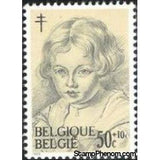 Belgium 1963 Anti Tuberculosis - Rubens' Drawings-Stamps-Belgium-StampPhenom