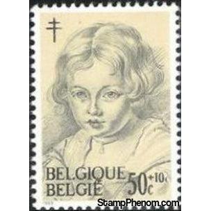 Belgium 1963 Anti Tuberculosis - Rubens' Drawings-Stamps-Belgium-StampPhenom