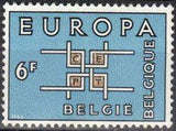 Belgium 1963 Europa-Stamps-Belgium-StampPhenom