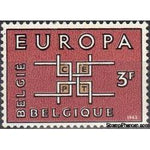 Belgium 1963 Europa-Stamps-Belgium-StampPhenom