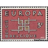 Belgium 1963 Europa-Stamps-Belgium-StampPhenom